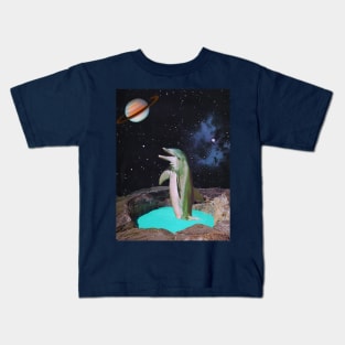 Planet Dolphin Kids T-Shirt